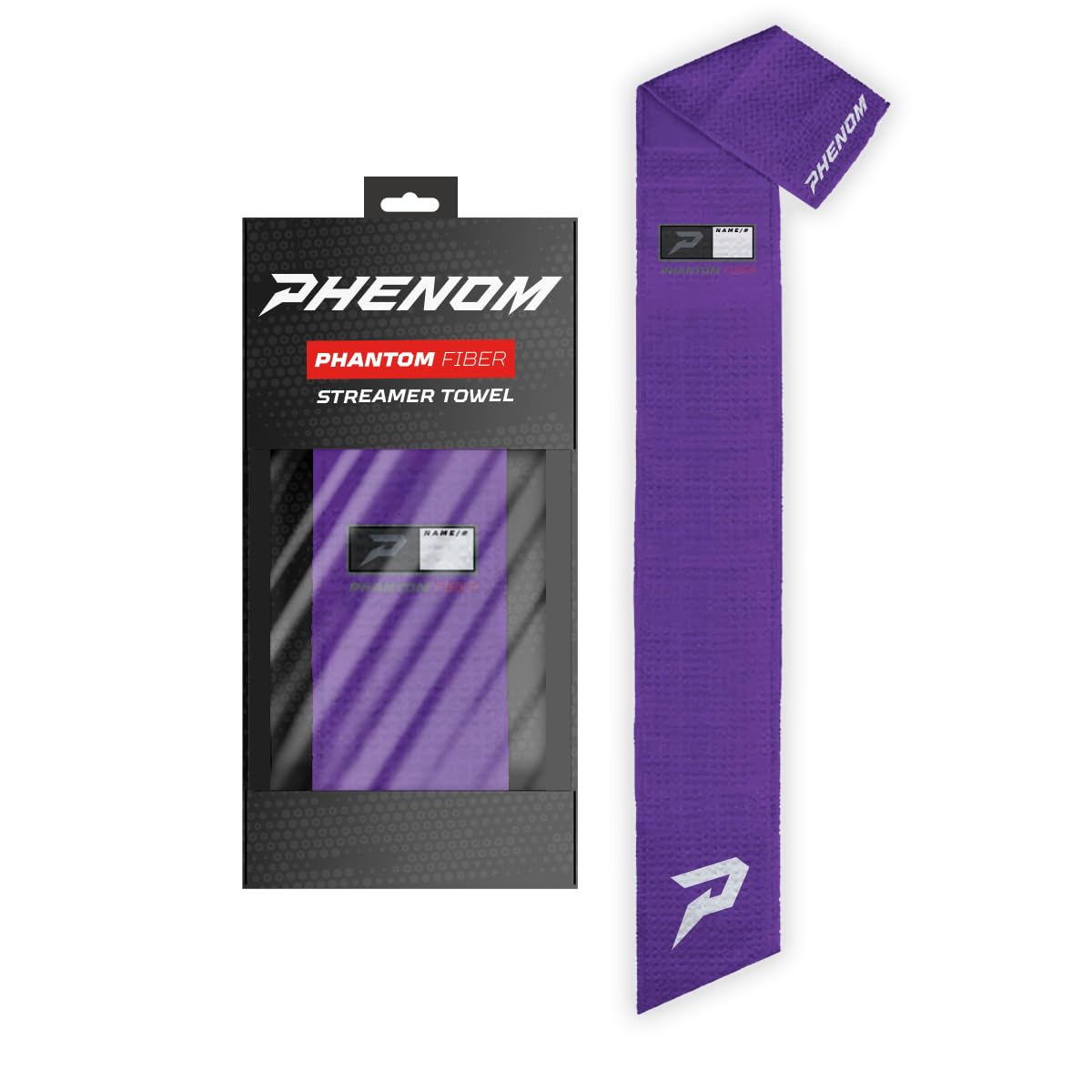 Phenom Elite 'Phantom Fiber' Streamer Towel 2.0 - Team Colors (Purple)