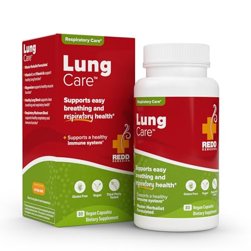 REDD REMEDIES Lung Care, 80 CT