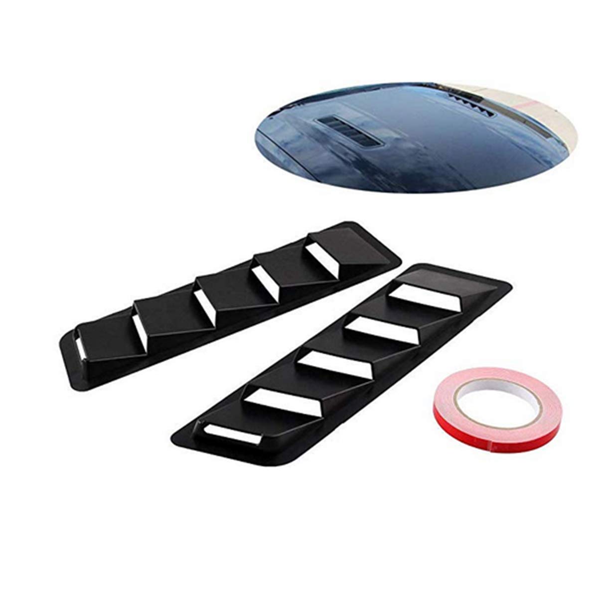 Buy WENJTP Hoods Vents Cover Hood Scoop for Cars Cold Air Flow