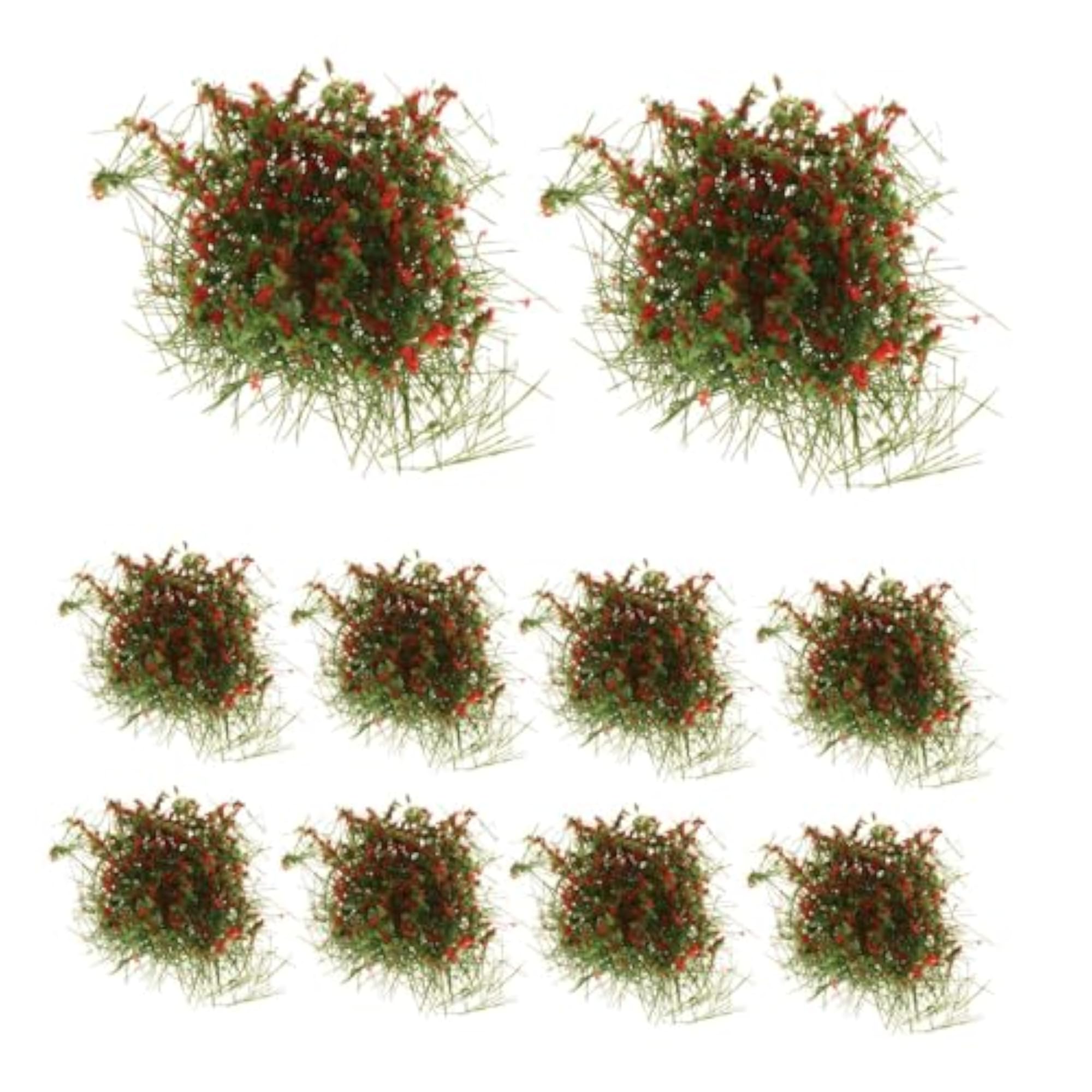 Miniature Flower Cluster for Architectural Model Scenery Decor