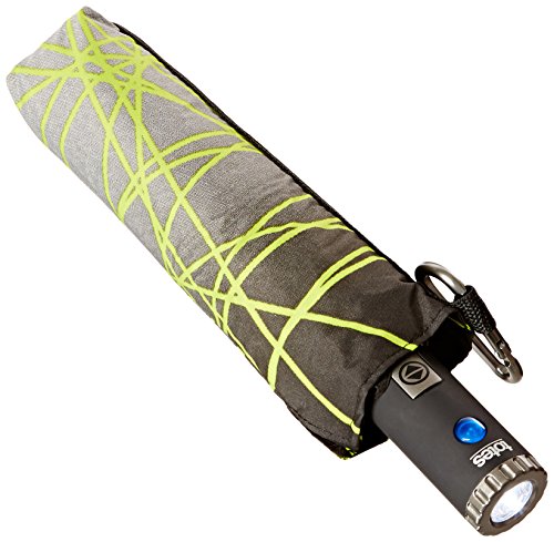 Totes Trx Auto Open And Close Light N Go Traveler Umbrella With Built In Led Flashlight, Strength, One Size #TOP3