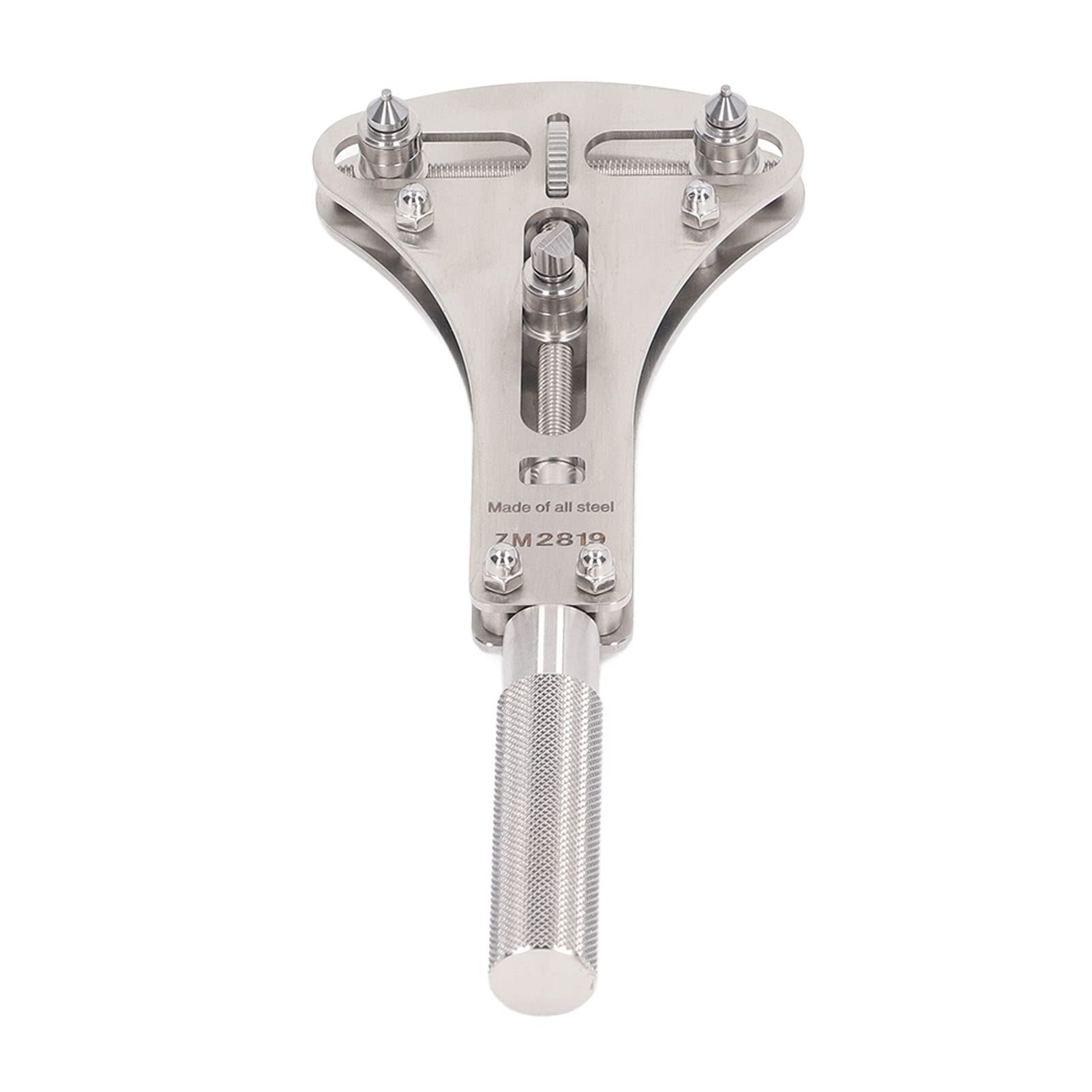 Abridor de reloj de 3 puntos, herramienta de reparación de reloj de pulsera de acero inoxidable, removedor de tornillo de batería, caja trasera