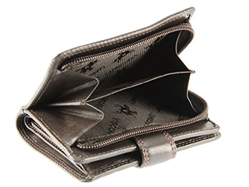 Visconti Heritage -31 Trifold Soft Light Leather Wallet & Purse (Brown)4