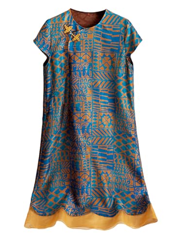 Vestido de seda HangErFeng para cenas de verano y eventos elegantes