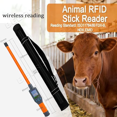 Scanner d'identification RFID universel double fréquence pour contrôle d'animaux