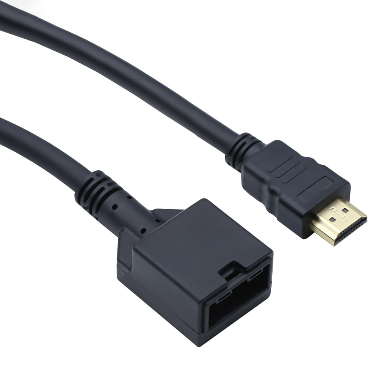 19-pinowy kabel męski typu E żeński do typu A, kompatybilny z HDMI – kabel połączeniowy klasy samochodowej 4K o wysokiej rozdzielczości, wersja 1,4 | antywibracyjny (196,85 cala)