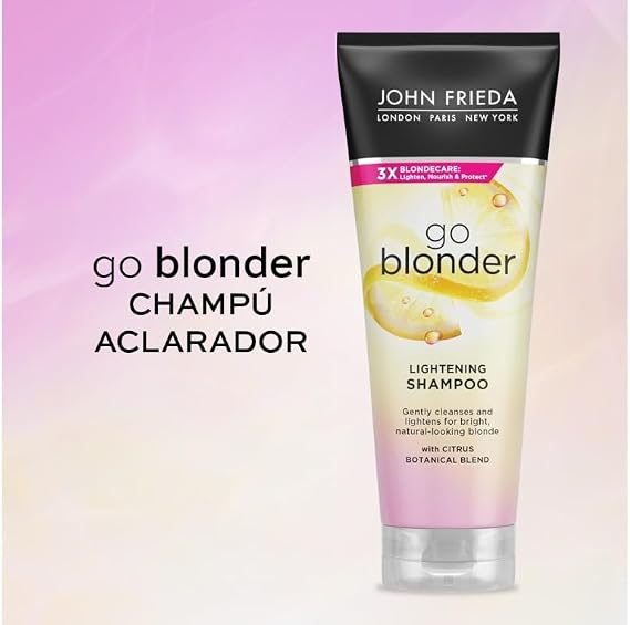 John Frieda Go Blonder Lightening Shampoo Blonde Hair 250 Ml