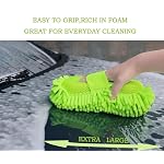 Scratch Free Chenille Microfiber Wash Mitt Car Wash Sponge for SUVs Boats - Image 4