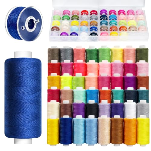 Kit de Hilos para Costura 96 Piezas, 48 Colores miniatura 1