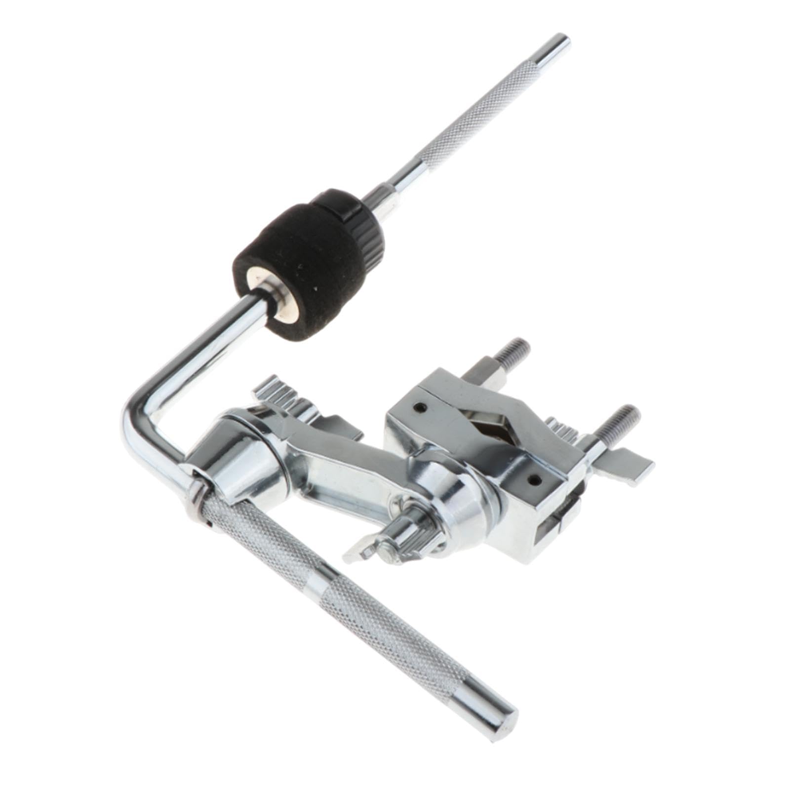 Jojomis Soporte de extensión de brazo para platillos de tambor, soporte ligero y portátil para platillos de metal resistente, accesorio de soporte de tambor para instrumentos de percusión, estudiantes