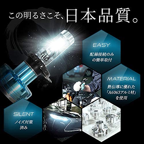 Amazon | 日本ライティング 【標準モデル】 車用LEDヘッドライト H4 軽