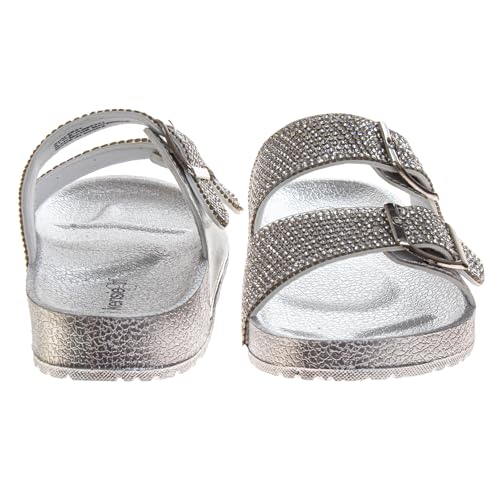 Kensie Girl Glitter Rhinestones Slide Sandal3