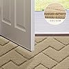 hicorfe Front Door Mat Outside Entrance,20"x31.5" Absorbent Muddy Dirt Resist Welcome Door Mats Outdoor Indoor,Stain and Fade Resistant,Non Slip Backing Entry Mat Doormat for Entryway(Beige) #3