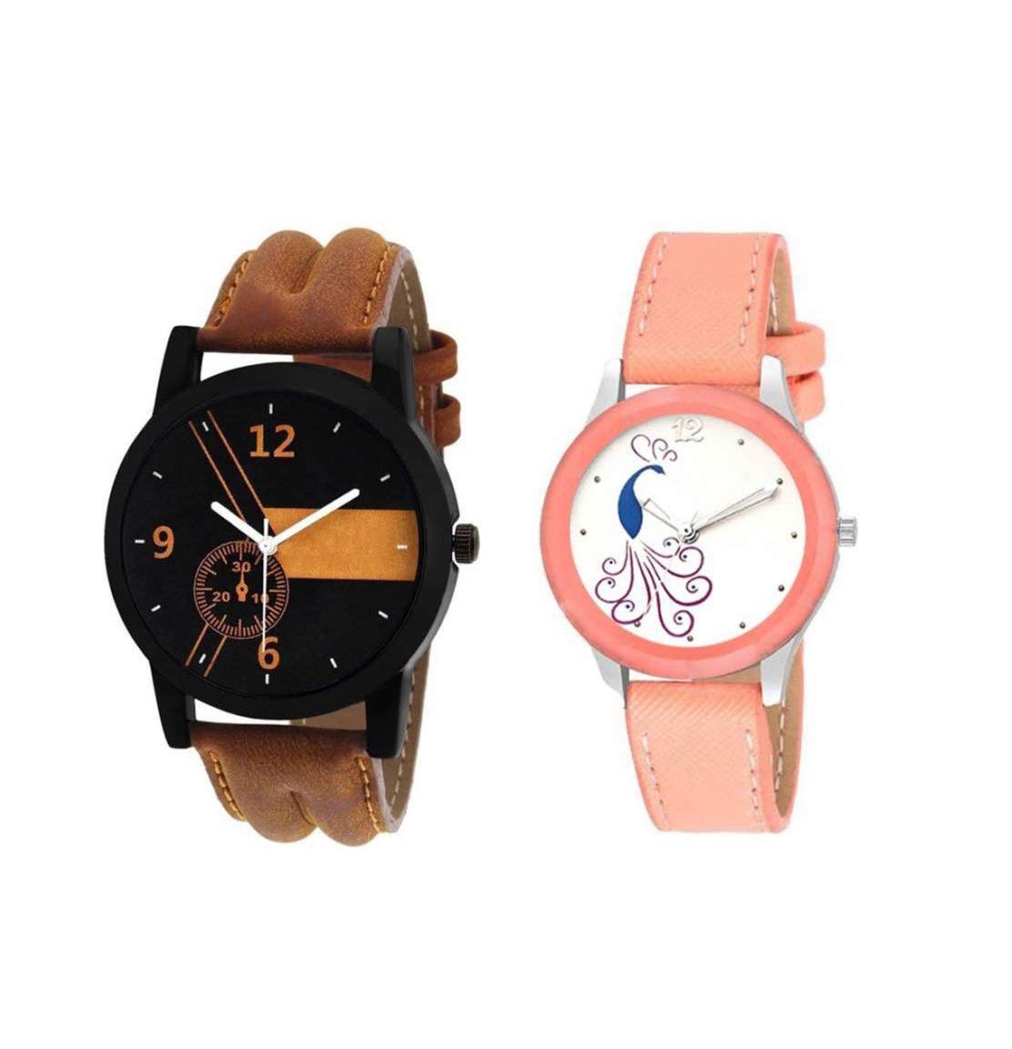 RPS FASHION WITH DEVICE OF R Analogue Black Dial Mens and Womens Couple Watch (Combo of 2) (B07PWSR9XH) Amazon Price History, Amazon Price Tracker