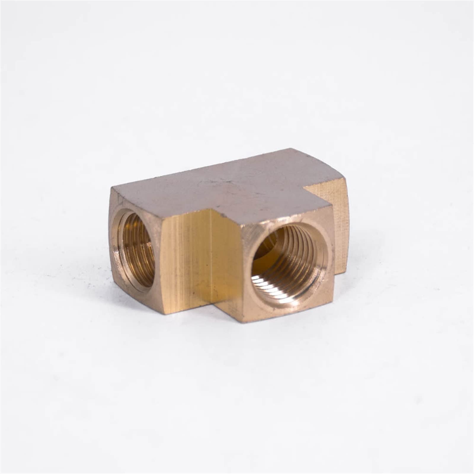 Raccordi a Barra per Tubi Flessibili, Raccordo a T NPT Femmina in Ottone, Diverse Misure(1/2inch)
