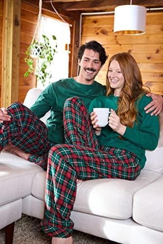 PajamaGram Christmas Plaid Couples PJs - Flannel Pajamas - Sold Separately image 5