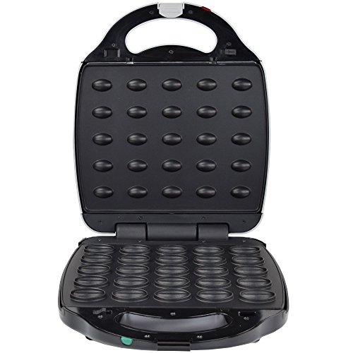 Syntrox Germany Waffeleisen für Nusswaffeln 2000 Watt