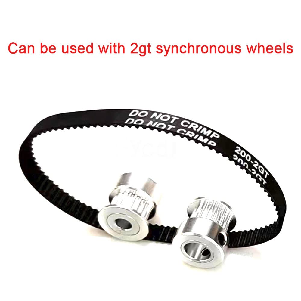 GT2 6mm Closed Loop Timing Belt 280mm - ZENIX LLC