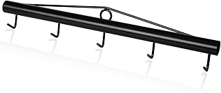 Chain Link Fabric Fence Stretcher,5-Thicken Hook Bar,31.5 Inch Woven Wire Stretcher,Fence Stretcher Tool,Steel,Black