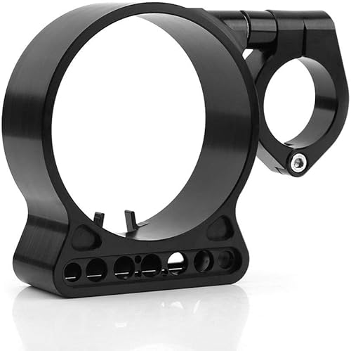 Soporte de reubicación del velocímetro, soporte de montaje lateral del odómetro de aluminio CNC de 1.535 in, soporte de montaje del velocímetro para