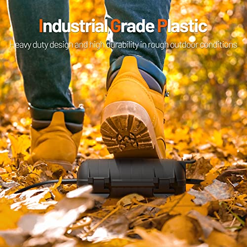 image for CFMASTER Extension Cord Cover Outdoor, Cord Connector Protector IP54 W