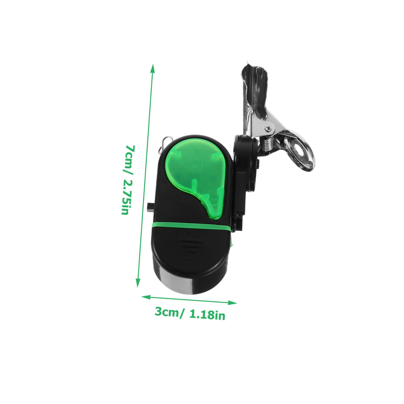 ARTSEWPLY 3pcs Sea Pole Alarm Electronic Fishing Bite Alarm High Sensitivity Black Light for Carp Bells