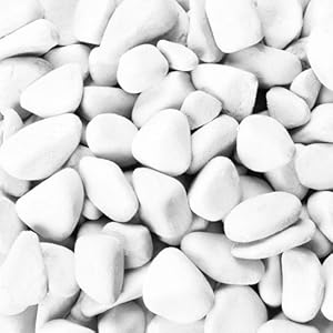 Eurosand Marbles 7-15mm Dekosteine 5 KG Weiss