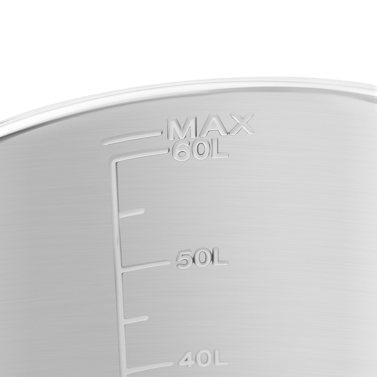 Olla para sopa de 70 litros, gran capacidad, con olla de camping, olla de cocina, asas equipadas, olla de acero inoxidable para cocinas de gas, cocinas eléctricas, cocinas de inducción, color