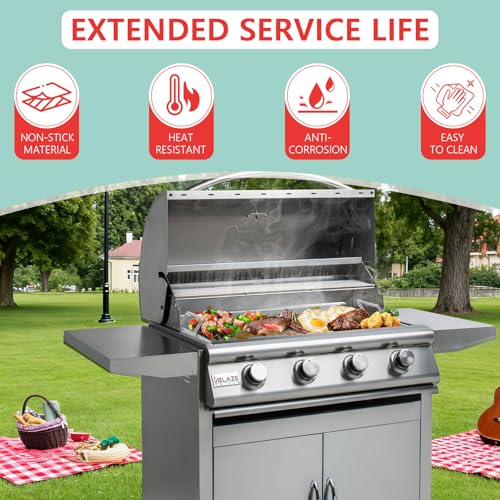 Full Size Griddle Insert for Blaze 4/5 Burner BLZ-4LTE BLZ-5 Gas Grills by WEBROIL - Used condition - Image 4