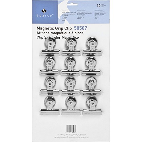 Business Source Magnetic Grip Clips Pack #TOP2