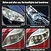 Headlight Restorer Kit - 2025 Upgrade for Yellowing & Scratches, Ceramic Coating Polish Cleaner, Universal Fit All Cars (1pcs)