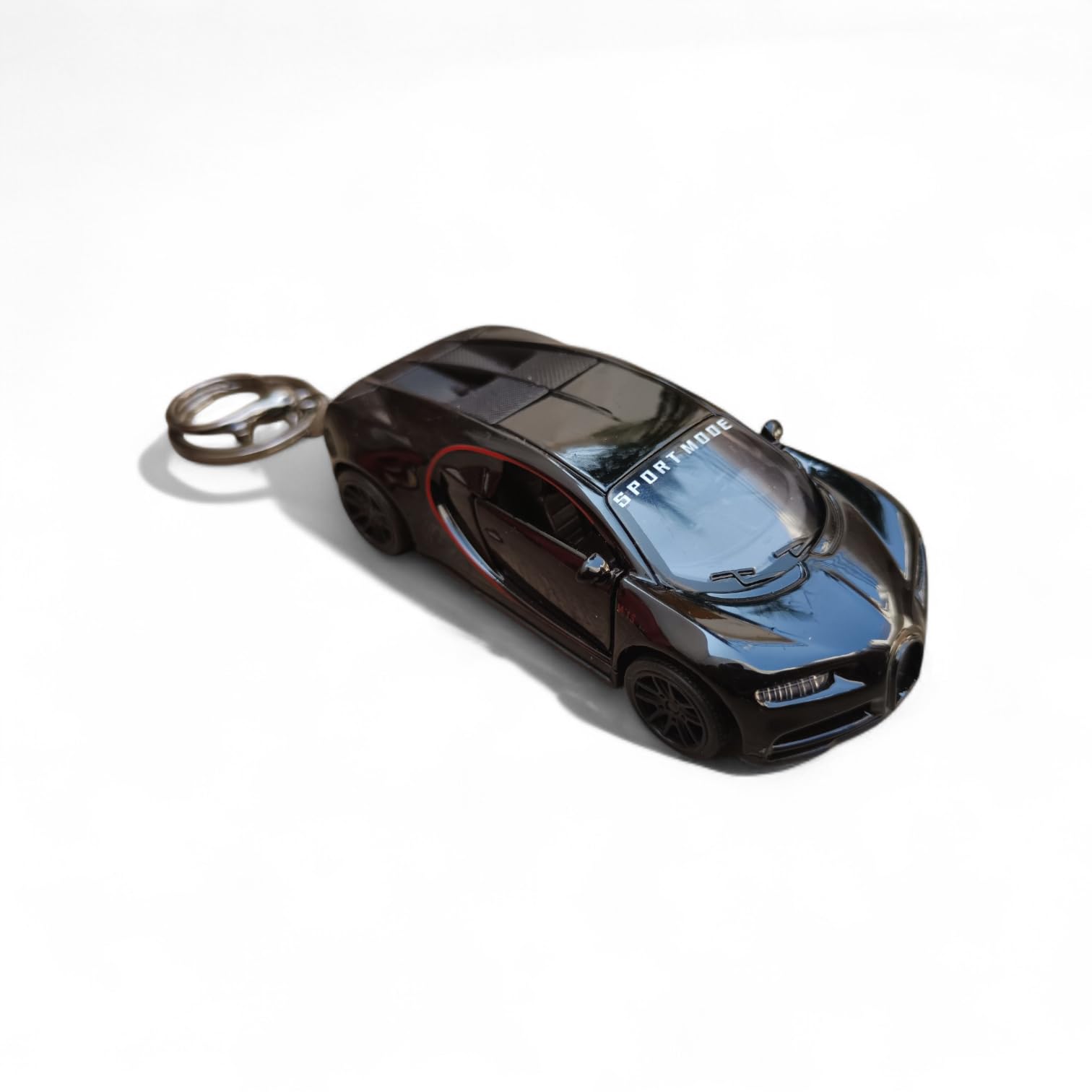 Antique Pull Back Sports Car | Full Metal | Luxury Sports Metal Car Keychain For Car Dashboard | For Gifting | For Children (Black) (Pack Of 1)-image-26