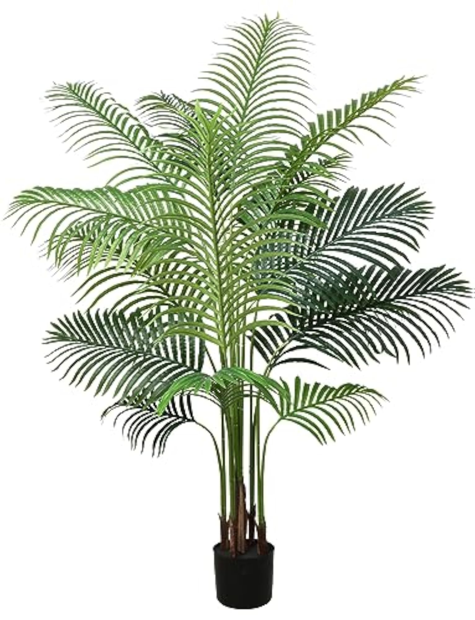 Artificial Areca Plant, 6 FT Fake Tree in Pot