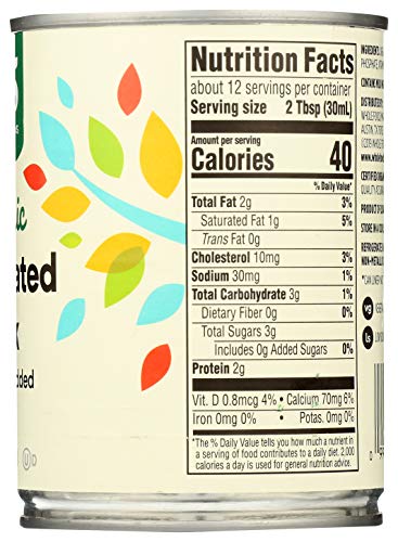 365 By Whole Foods Market, Milk Evaporated Organic, 12 Fl Oz #TOP2