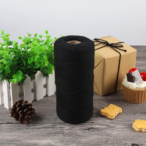 Image of Joyberg Cotton Twine: 984 Feet / 300 Meters - Gardening & Crafts String Thin Threadcord