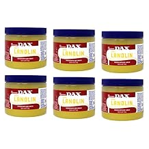 Dax Conditioner 100% Pure Lanolin 14 Ounce Jar 118ml 6 Pack