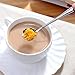 ERCRYSTO Stainless Steel Tableware - Creative Flower Coffee and Tea Spoons, Stirring and Mixing Set of 8 Different Patterns