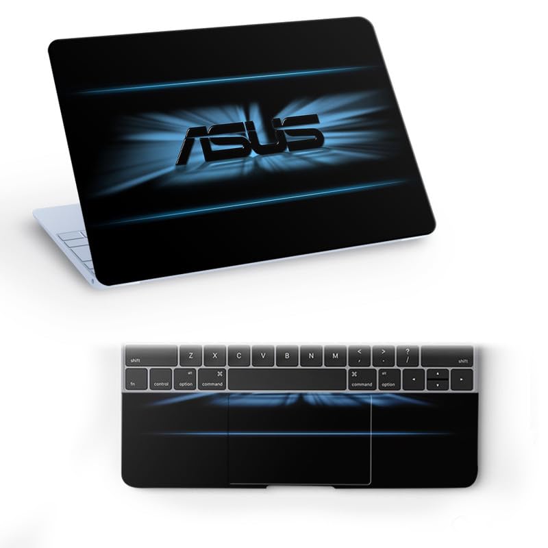 Image of Galaxsia Asus D42 Full Vinyl Laptop Skin /Sticker /Cover for 13 to 13.3 Inches Laptops Laminated-Removable-HD Quality Compatible for Hp-Dell-Sony-Lenovo-Asus etc.(13x9.2 Inches)
