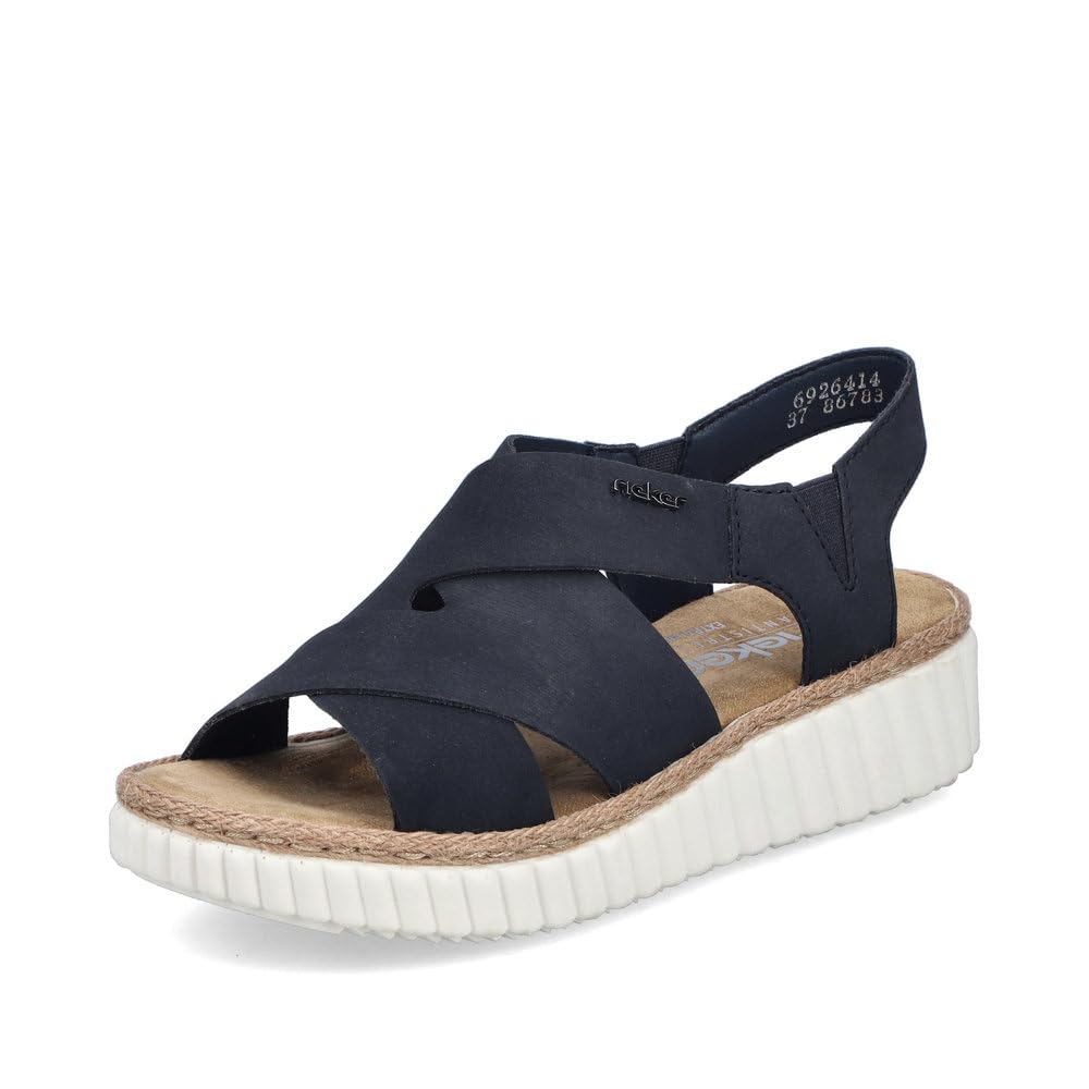 Rieker Damen Pantoletten 69264, Frauen Slipper