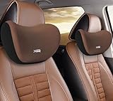 XIOQINE 2Pcs Car Neck Pillow, Ultra Comfortable Neck Pillow for Driving, Soft Car Headrest Pillow Like Clouds, Make Your Driving More Comfortable, Suitable for Driving, Traveling