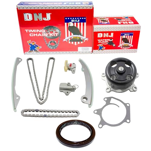 DNJ TK678WP Timing Chain Water Pump and Seal Kit for 2011-2012 Nissan Juke 1.6L L4 16V DOHC 1618cc