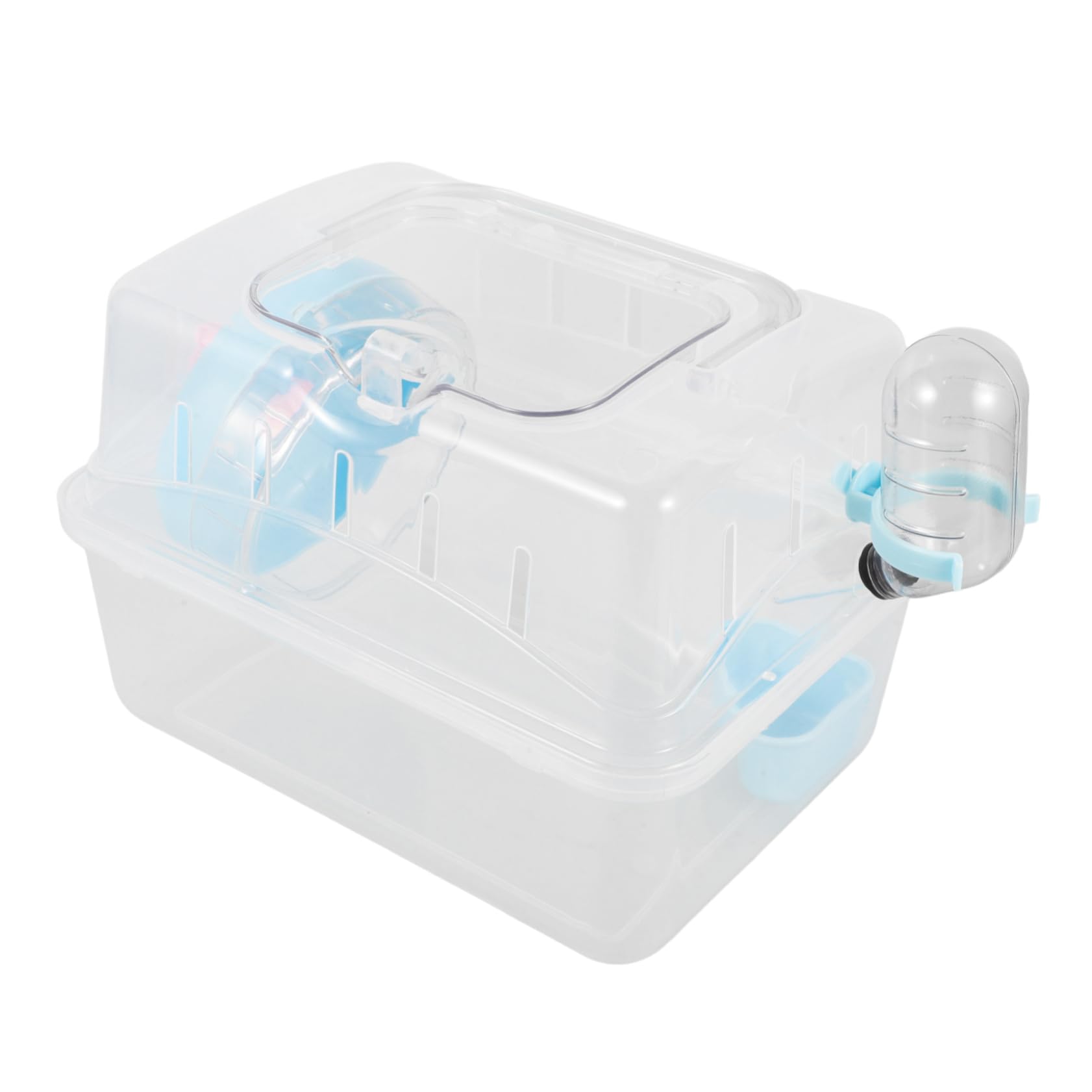 MERRYHAPY Portable Guinea Pig Cage Small Animal Carrier for to Clean Maintain Multifunctional Design Plastic Material Hamster Travel Cage
