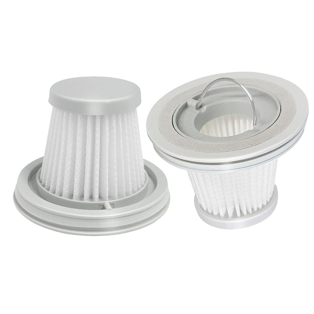 Chuancheng Zestaw 4 filtrów HEPA do odkurzacza Xiaomi Mijia SSXCQ01XY do domu i samochodu