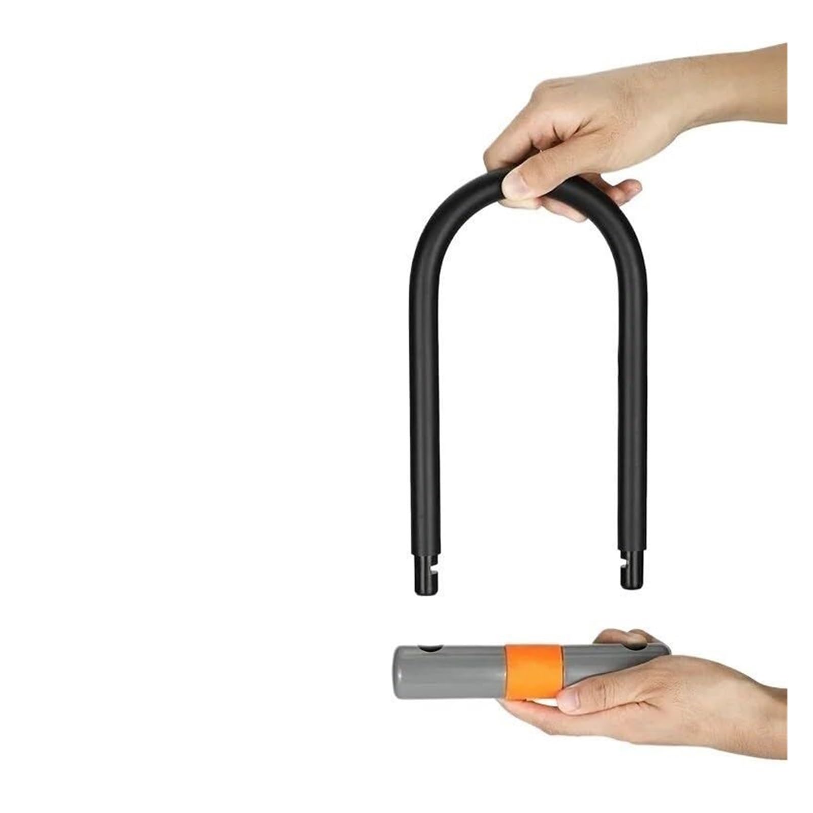 Sistema di Sicurezza Anti-furto per Il Manubrio delle Moto | Custodia in acciaio resistente con design di cilindro unico per la protezione contro il furto