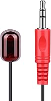 Vista 2 de Pequeño extensor de receptor de infrarrojos externo de 38-56 kHz, funciona con proveedores de cables seleccionados, cajas que incluyen: Verizon