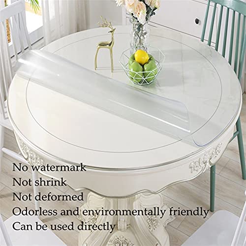 Nappe de protection transparente en PVC 1,5mm imperméable pour table