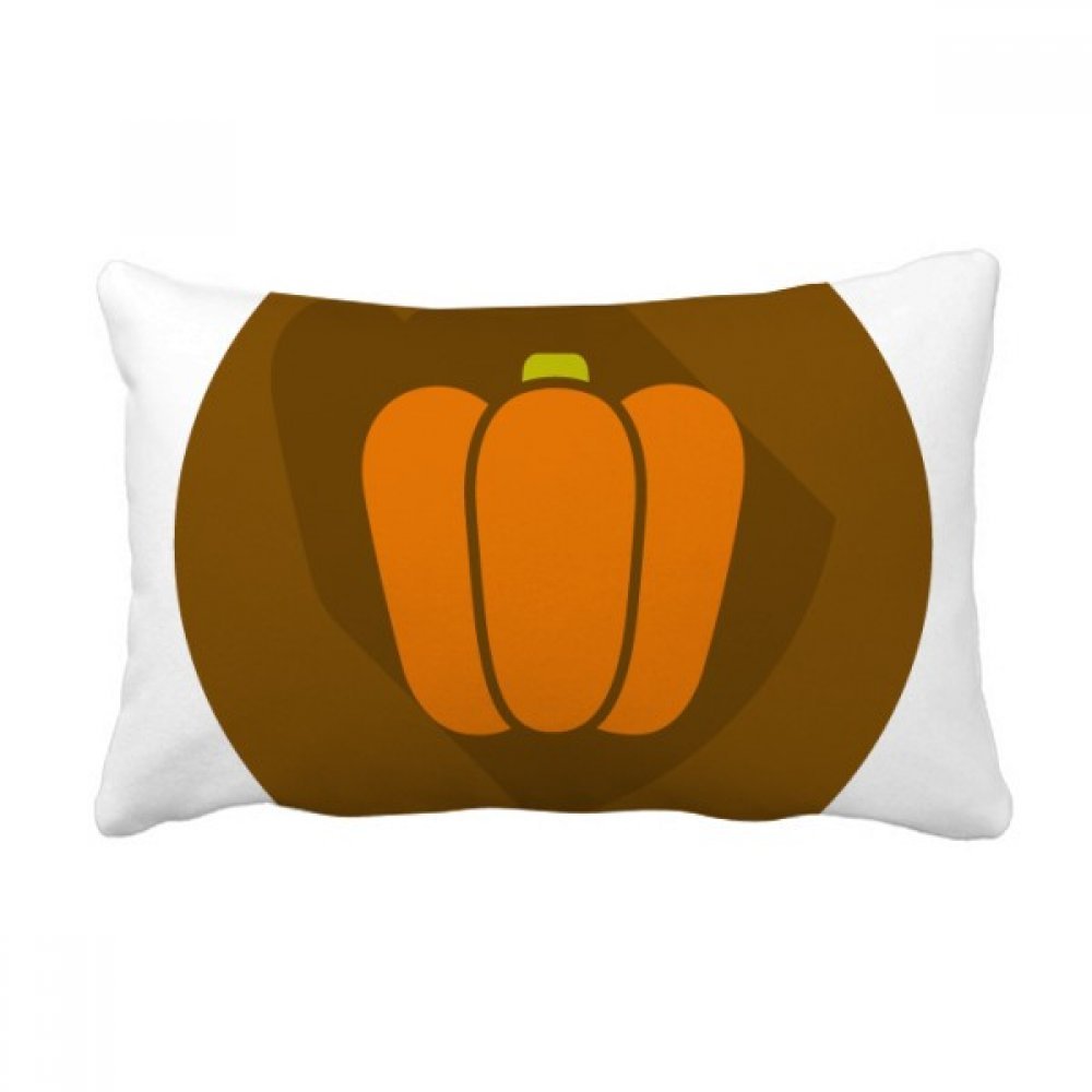 Coussin lombaire Thanksgiving multicolore 16x24 pouces pour canapé