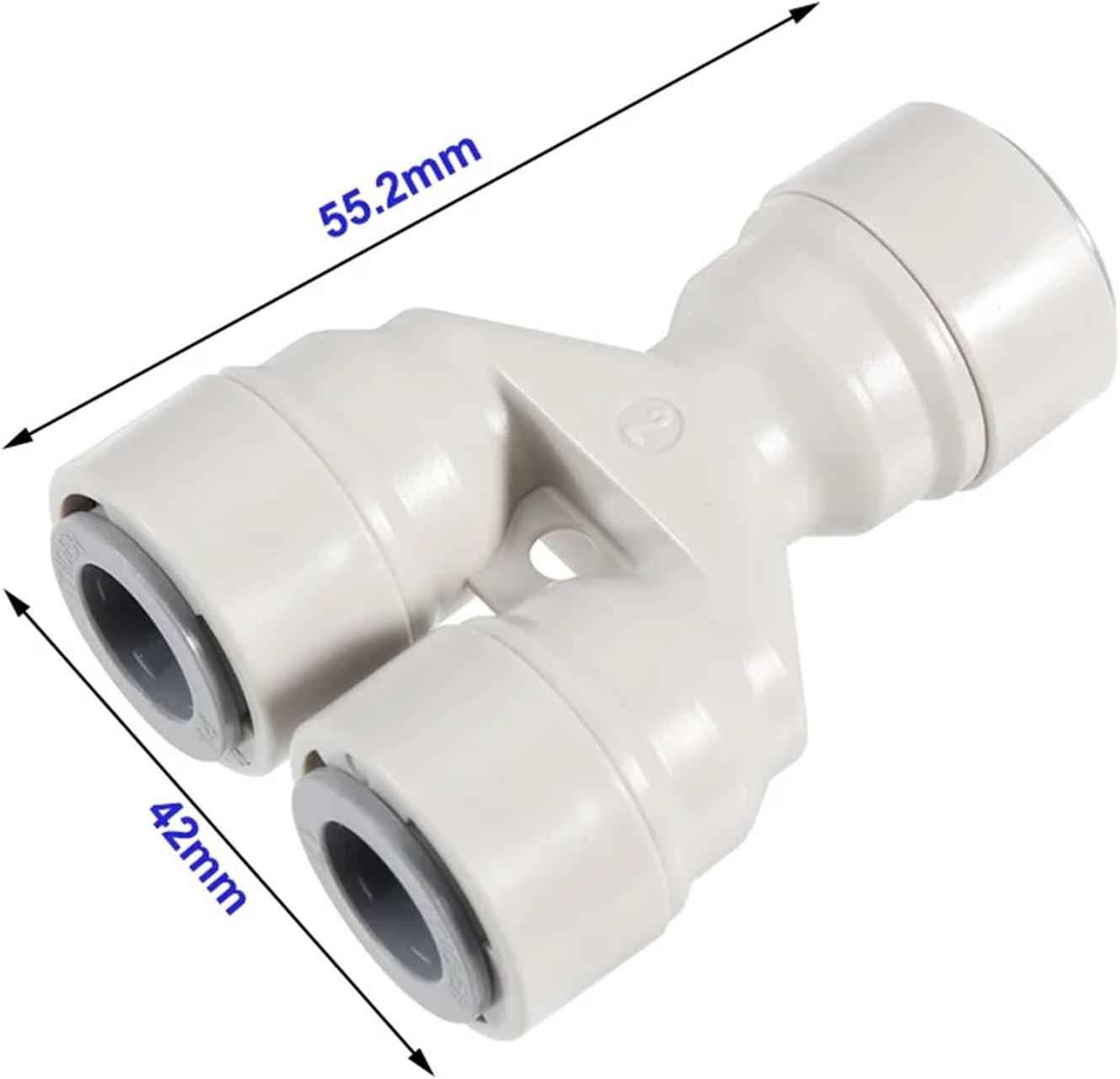Brewing accessories Type Quick Connector,Plastic Push In Fittings 3/8(9.52mm) Hose Pipe Connect,3 Ways Splitter Manifold For Beer Dispenser Brewing accessories