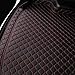 Car Leather Boot Liner Mat for Renault Clio 4th Generation 2012-2019, Waterproof Anti-Slip Cargo Tray Protector Rear Trunk Carpet Pad Accessories,Brown