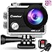 Produktbild Crosstour CT8500 Action Cam 4K WiFi (16MP, Unterwasser 40m Wasserdicht, Fernbedienung und Externes Mikrofon)